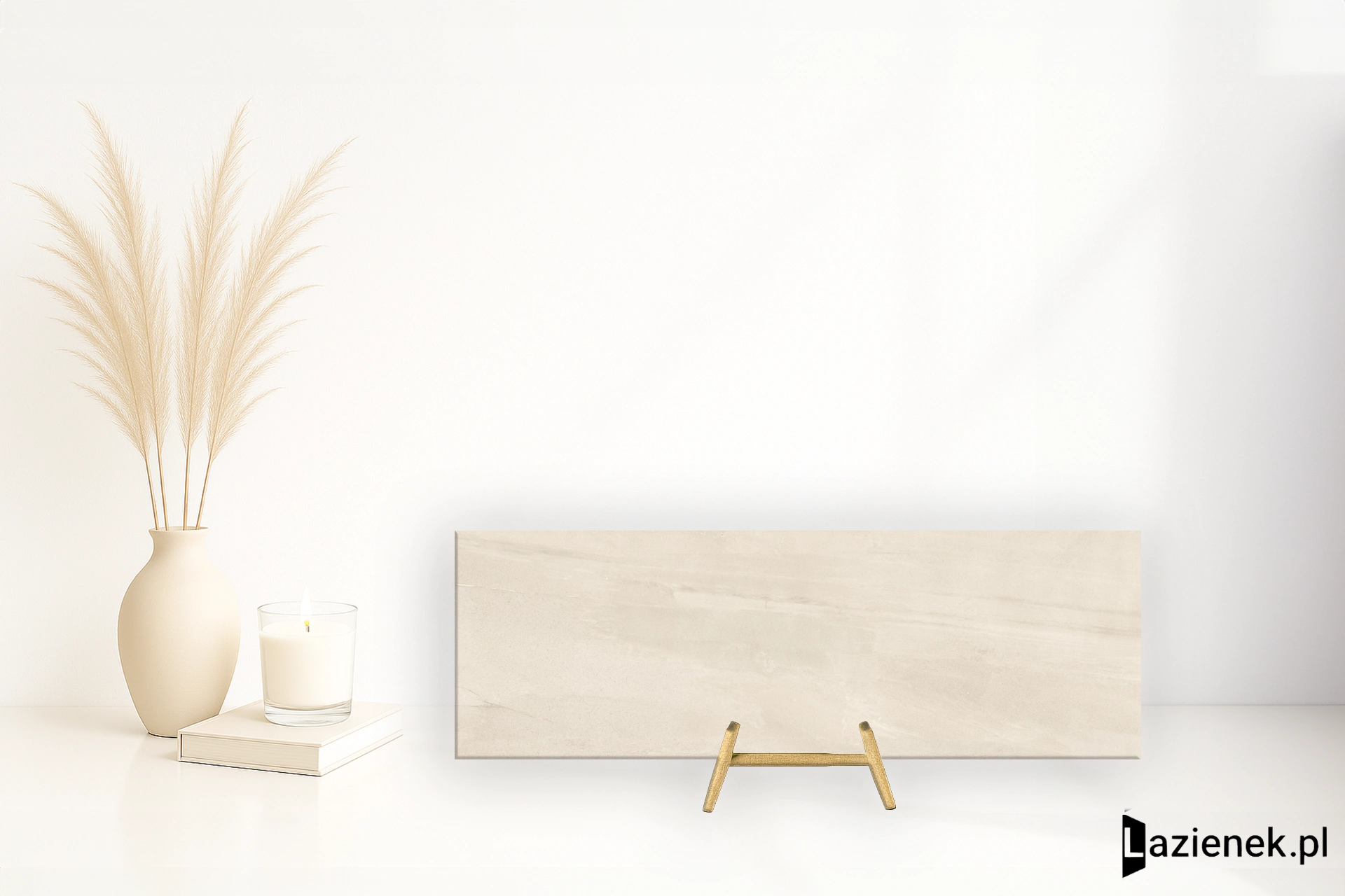 Graniti Fiandre Pietra Di Basalto Active Bianco antybakteryjna 100x300 cm gr. 6 mm - płytka rektyfikowana / IAS310219M6